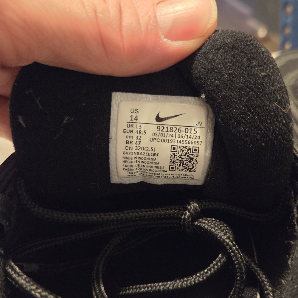 Airmax 97s Tripple Black Mens 14 - Picture 6 of 16